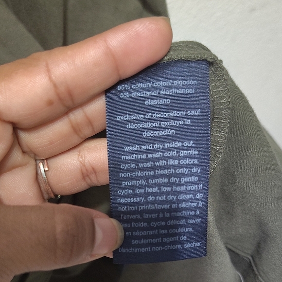 Tommy Hilfiger Olive Green Garment Size 3X - Picture 7 of 12